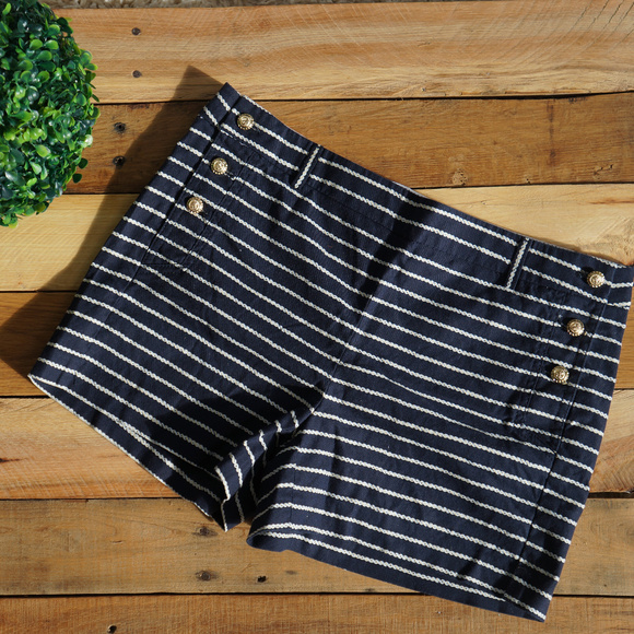 Cynthia Rowley Pants - Cynthia Rowley Nautical High Waist Shorts